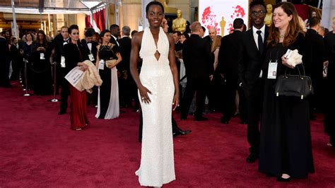 Pearl dress worn by Lupita Nyong'o at Oscars reported stolen